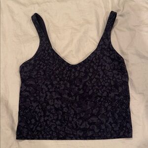 Lululemon sports tank with bra lining